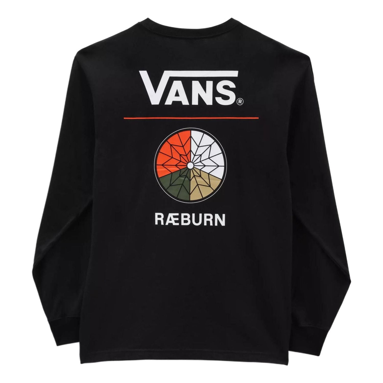Tričko Vans RBURN Long Sleeve T-Shirt Čierna | VN0A7SOZBLK, 0