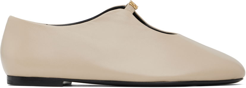Oblečenie Givenchy Givenchy 4G Liquid Ballerina Flats Béžová | BE500VE16Q257