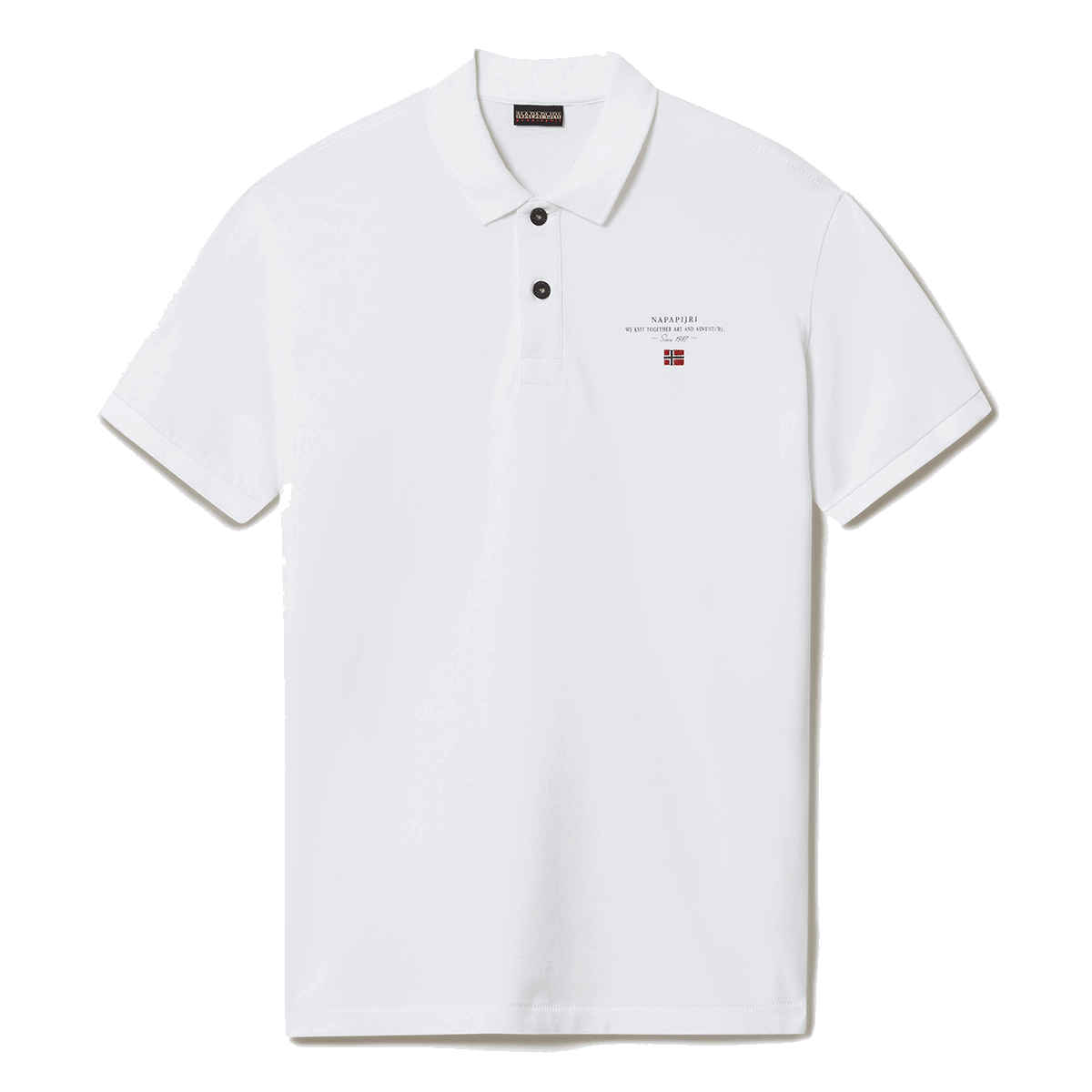 Polo tričko Napapijri Napapijri Elbas Polo Shirt Biela | NP0A4GDL0021, 0