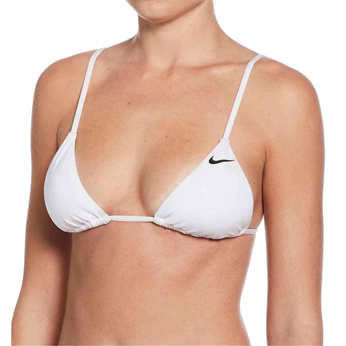Plavky Nike Nike Triangle Bikini Top Biela | NESSF239-100, 0