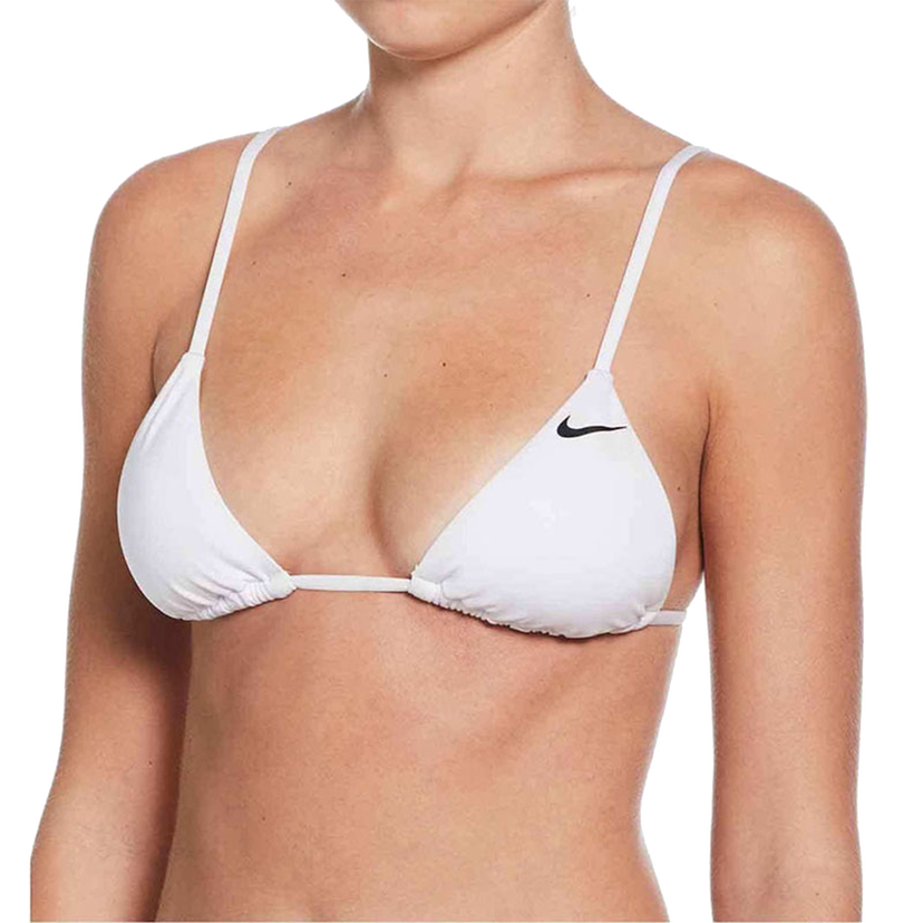 Plavky Nike Nike Triangle Bikini Top Biela | NESSF239-100