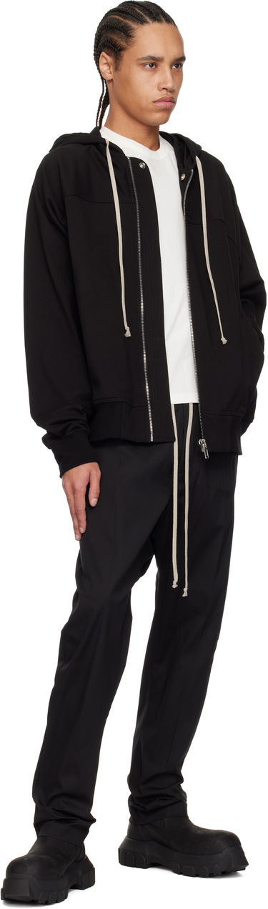 Nohavice Rick Owens Rick Owens Hollywood Drawstring Long Trousers Čierna | RR01E5380 TE, 3
