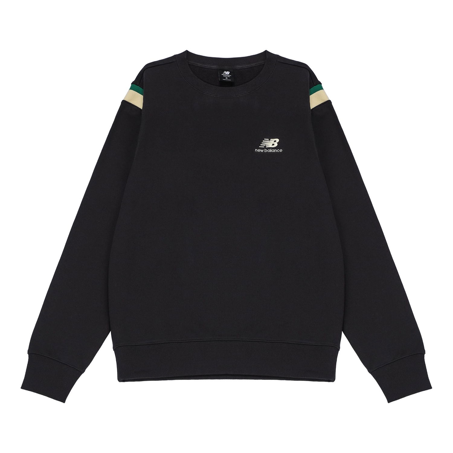 Mikina New Balance Lifestyle Sweatshirt Čierna | AMT23559-PHM, 0