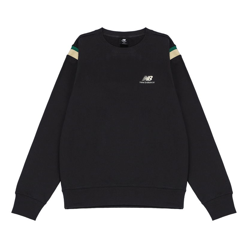 Mikina New Balance Lifestyle Sweatshirt Čierna | AMT23559-PHM