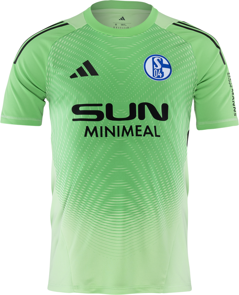 Dres adidas Originals FC Schalke 04 Goalkeeper Jersey 2025/26 Zelené | 6s04jp4379