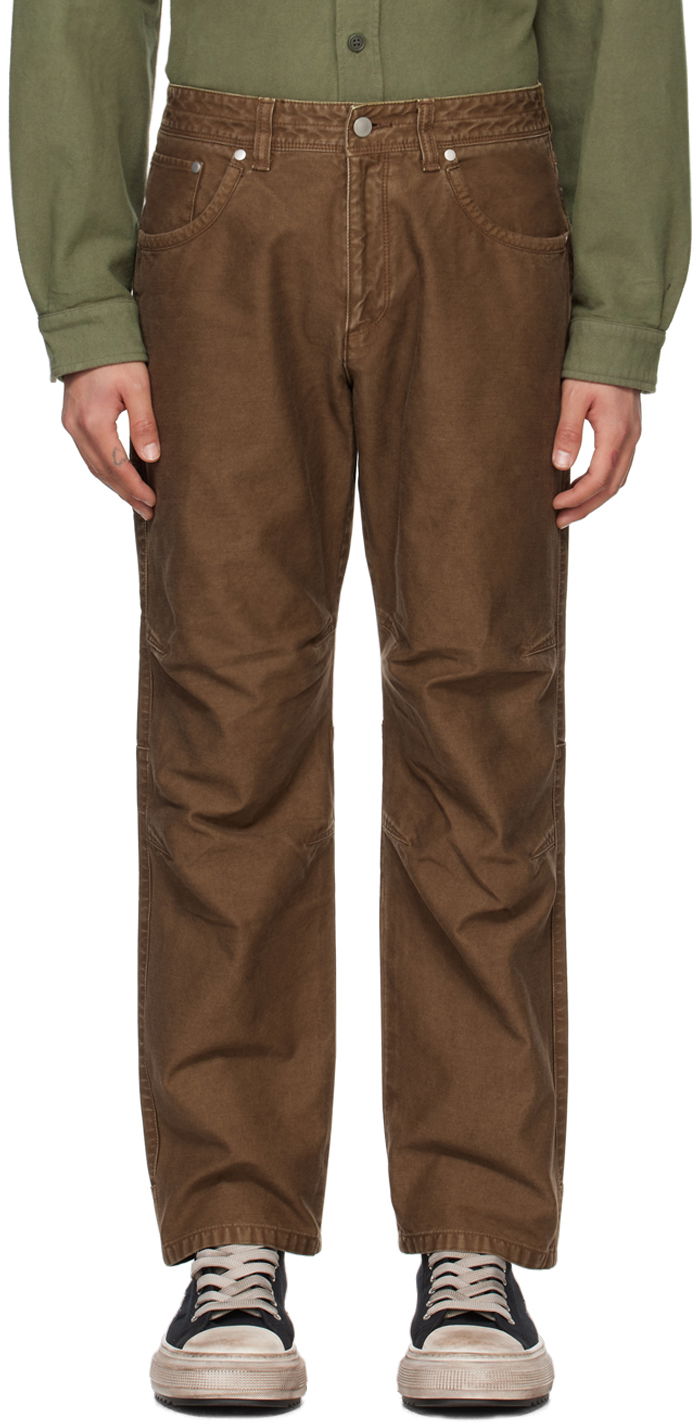 Nohavice John Elliott Emilio Trousers Hnedá | F183G9836L