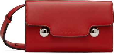 Peňaženka Marni Marni Leather Trunkaroo Bag Červená | PHMO0041U0 P6948, 0