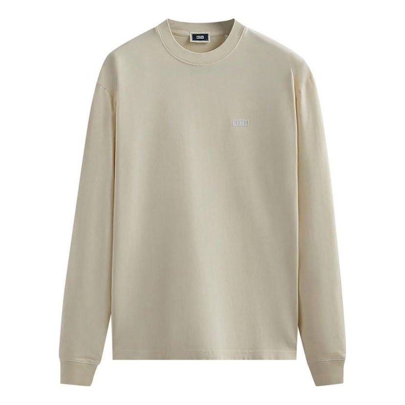 Tričko KITH KITH Long-Sleeve Tee Béžová | KHM030632-104