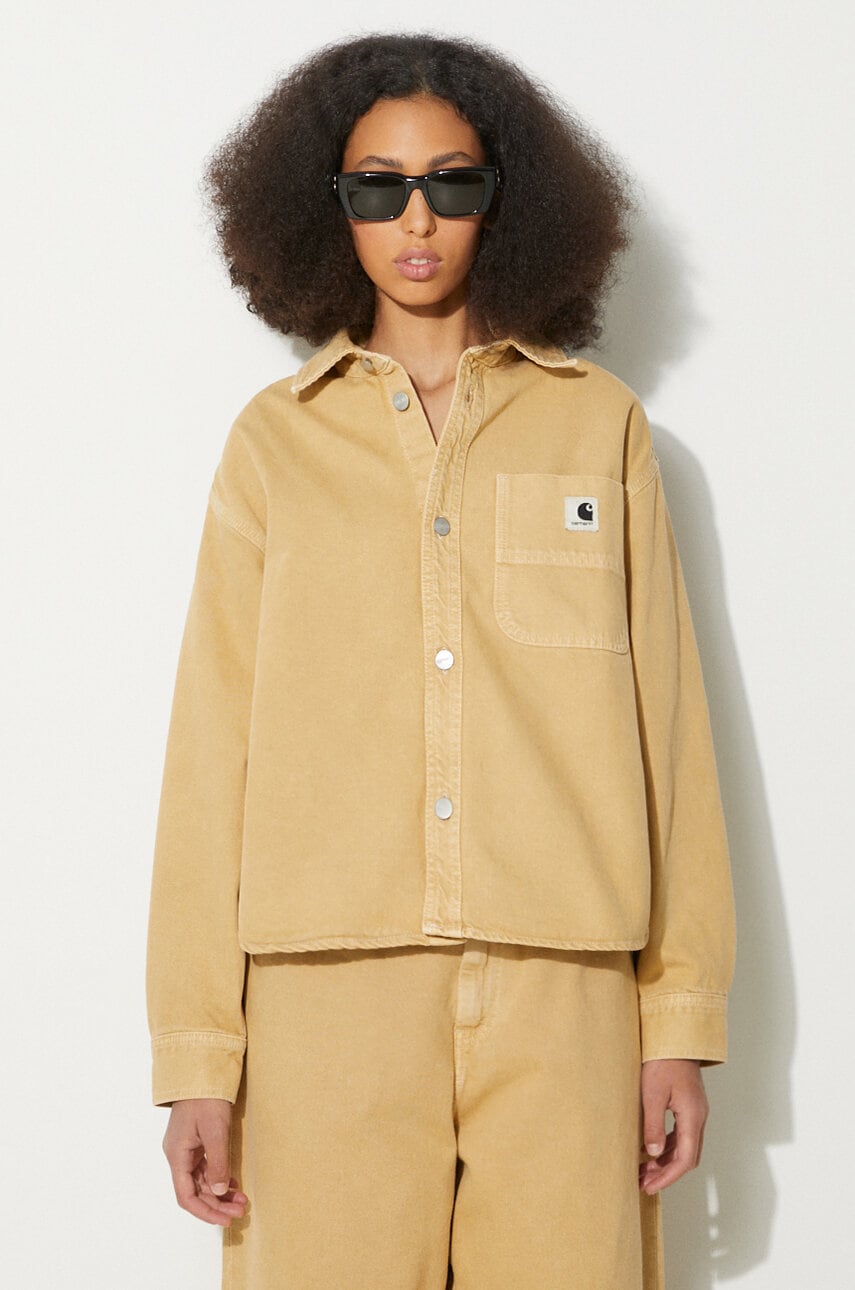 Bunda Carhartt WIP Georgia Transitional Oversize Jacket Béžová | I033747.1YH4J, 0