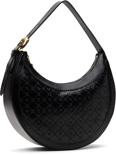 Kabelka Marine Serre Marine Serre Moonogram Embossed Leather Eclips Bag Čierna | WBA020A CLEA0051, 1
