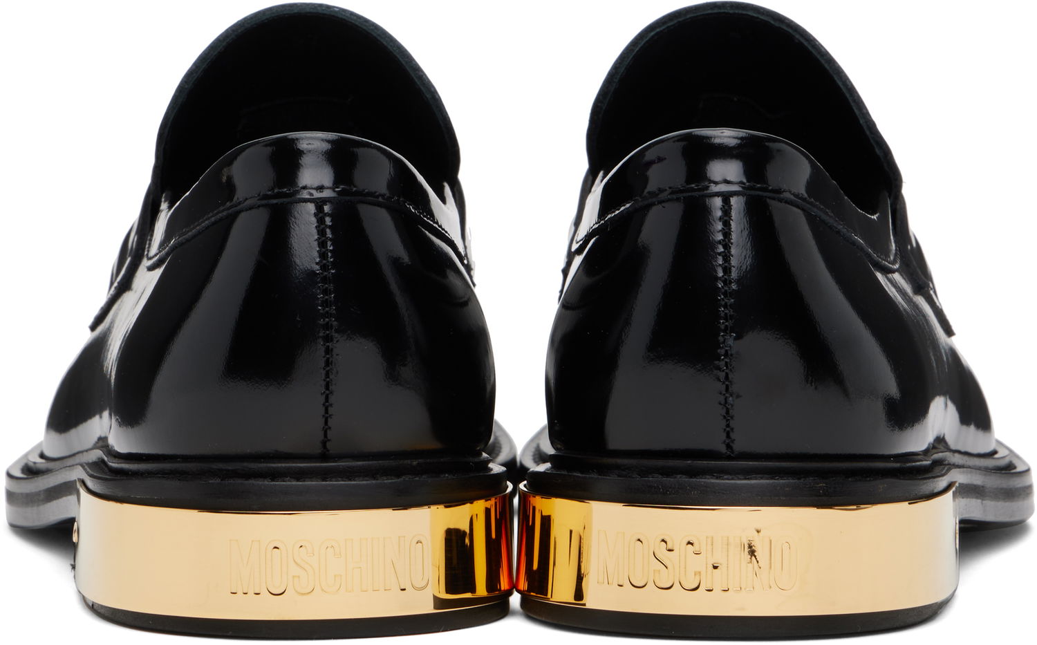 Oblečenie Moschino Moschino College Penny Loafers Čierna | 251 MB10393C0M GB0 000, 1