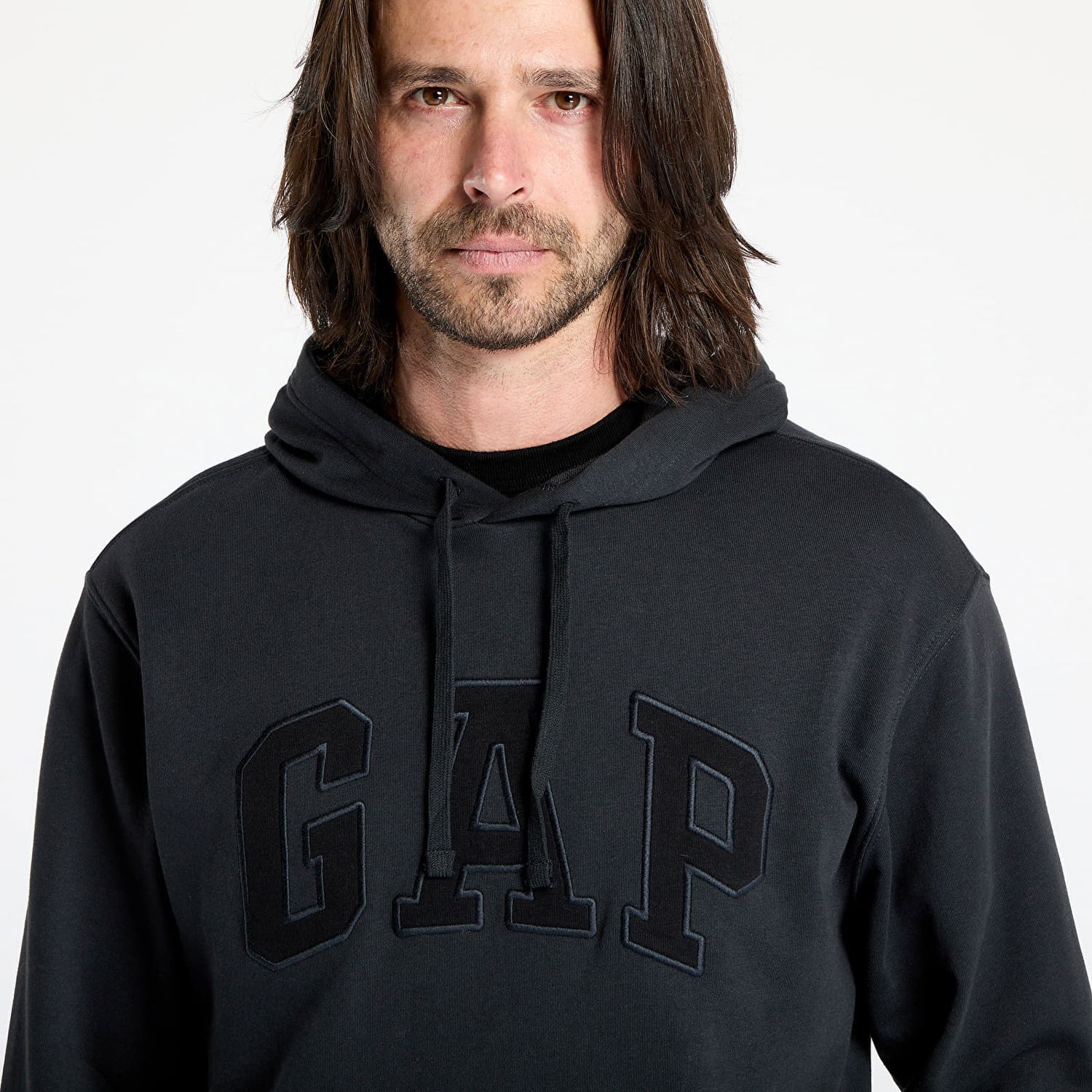 Mikina GAP Logo Hoodie XL Čierna | 868453-05, 1