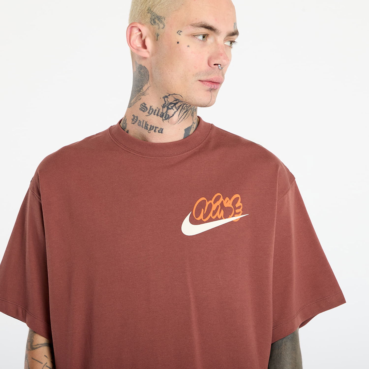 Tričko Nike T-shirt Solo Swoosh Vínová | IH4294-218, 1