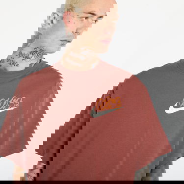 Tričko Nike T-shirt Solo Swoosh Vínová | IH4294-218, 1