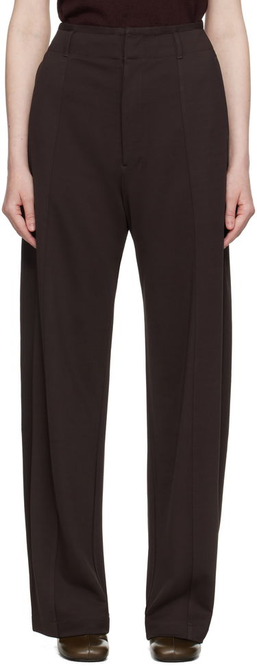 Nohavice LEMAIRE Lemaire Relaxed Volume Trousers Hnedá | PA1205 LJ1034, 0