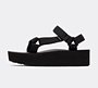 Tenisky a topánky Teva Flatform Universal Sandal Čierna | 1008844-BLK, 1