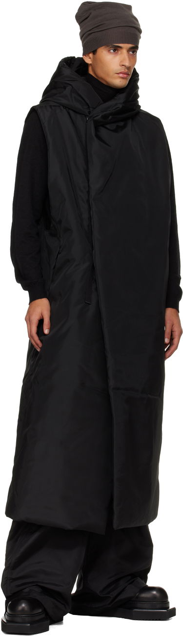 Vesta Rick Owens Rick Owens DRKSHDW Concordians Hooded Vest Čierna | DU02E7972 NCV, 3