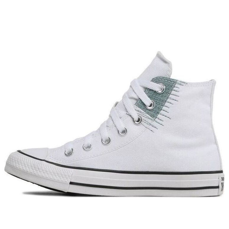 Tenisky a topánky Converse Chuck Taylor All Star Hi Stitched Patch Biela | A05031C, 0
