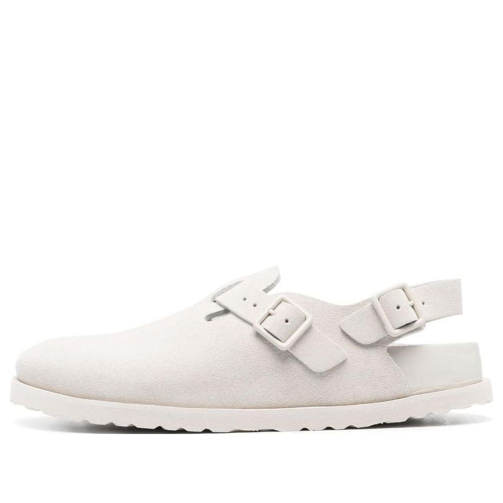 Tenisky a topánky Birkenstock III Tokio Suede Leather Narrow Fit Sandals Biela | 1025962, 0