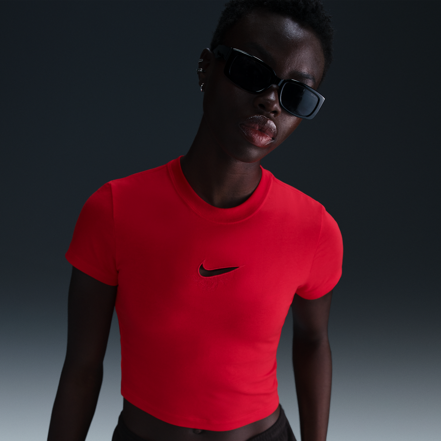 Crop Top Nike Sportswear Chill Knit Crop Top Červená | HF9534-657, 0
