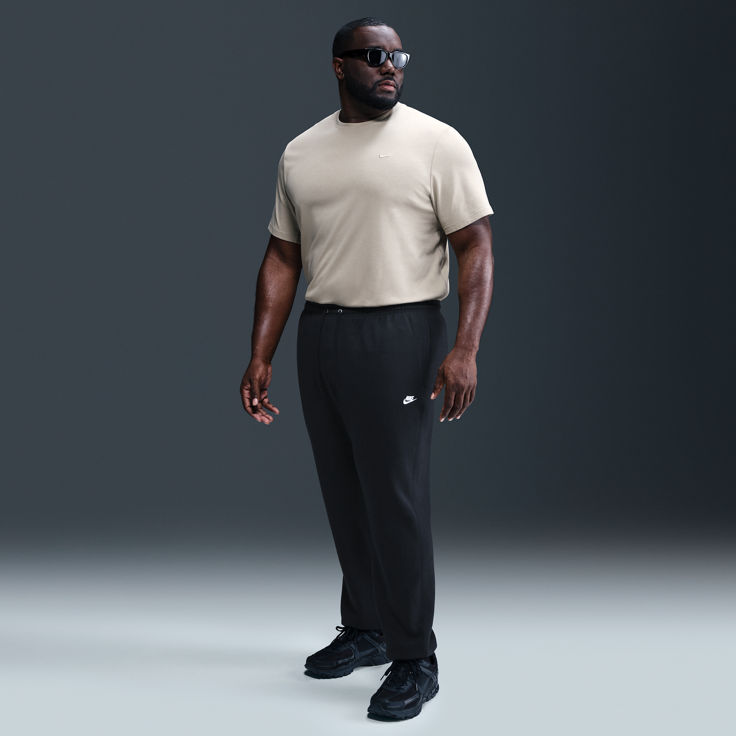 Tepláky Nike Club Fleece Cuffed Pants Béžová | FN3808-010, 0