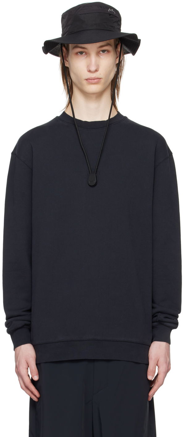 Sveter A-COLD-WALL* Essential Sweatshirt Čierna | ACWMW176, 0