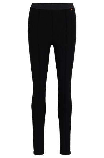 Legíny BOSS Stretch Jersey Slim-Fit Leggings Čierna | 50504225, 0
