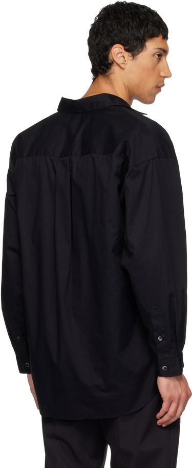 Košeľa Neighborhood Long Sleeve Over Shirt Čierna | 252SPNH-SHM03, 2