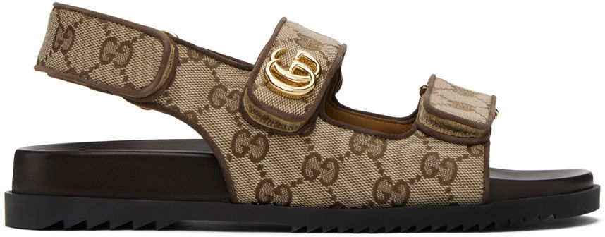 Double G Sandals "Beige"