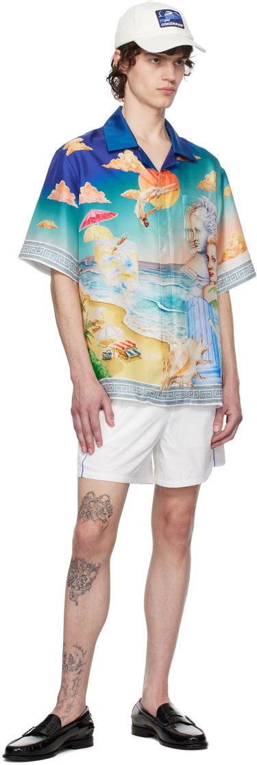 Košeľa Casablanca Casablanca Cuban Collar Short Sleeve Shirt Rôznofarebný | U-MPS25-SH-003-05, 4