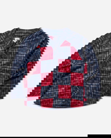 Košeľa Vans OTW Flannel Blocked Button-Down Shirt Rôznofarebný | VN000R5TJDU1, 3