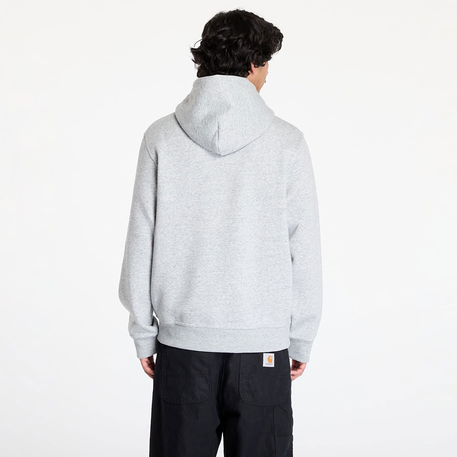 Sweatshirt Hooded Sweatshirt Light Grey M