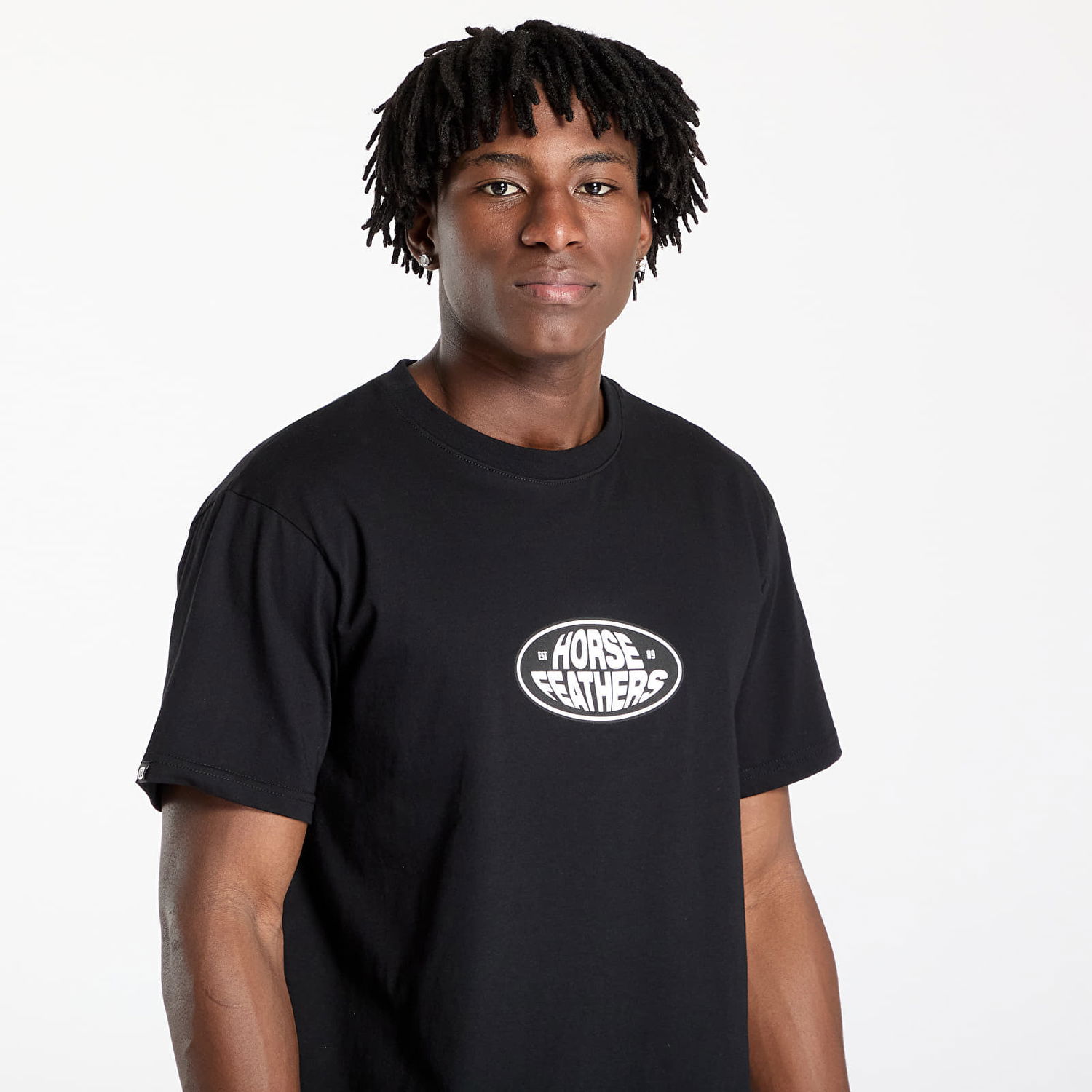 Tričko Horsefeathers Horsefeathers Dynamo T-Shirt Čierna | SM1381A, 1