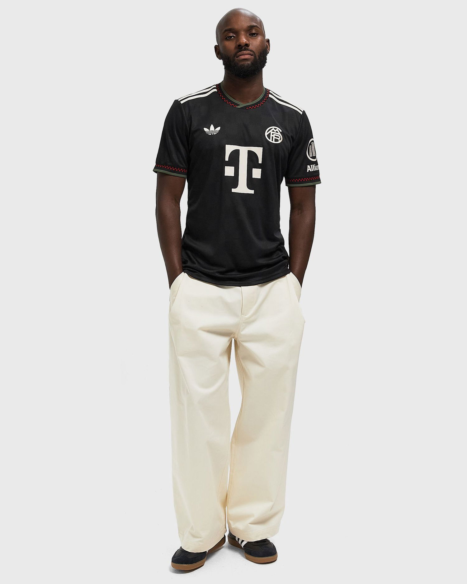 Dres adidas Originals FC Bayern x BSTN 3rd Soccer Jersey Čierna | KE6801, 1