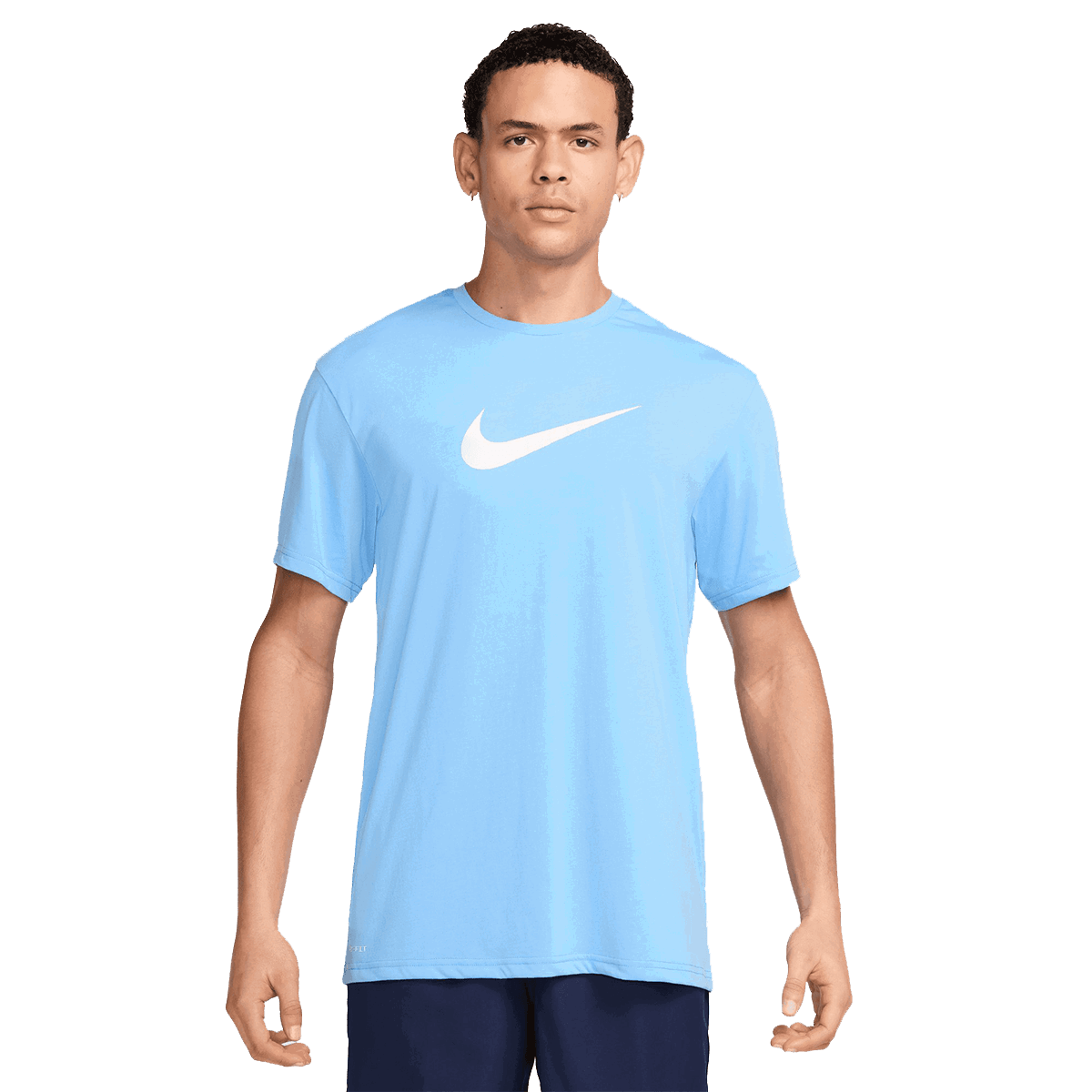 Tričko Nike Short Sleeve Hydroguard T-Shirt Modrá | NESSF523-438, 0