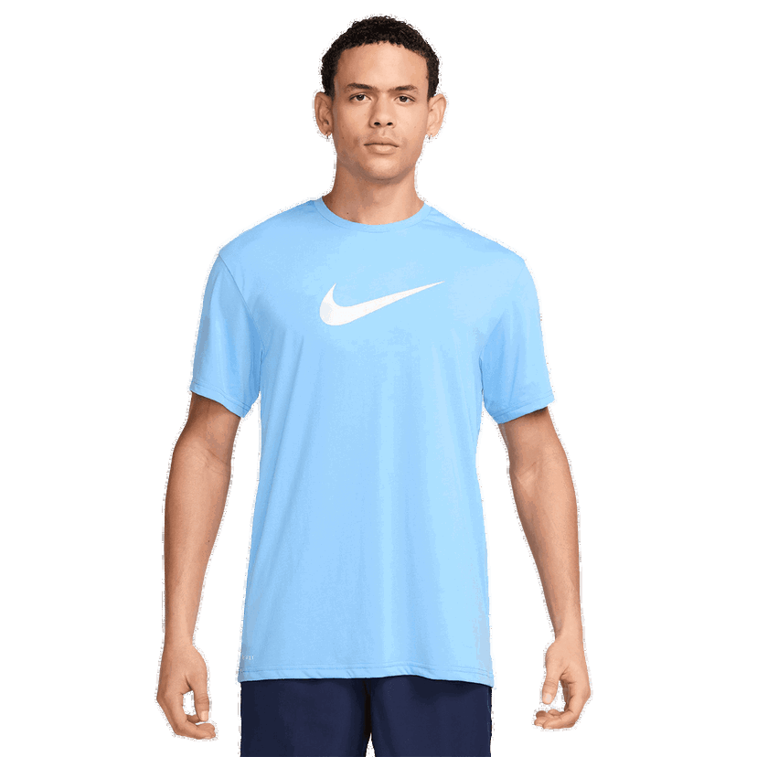 Tričko Nike Short Sleeve Hydroguard T-Shirt Modrá | NESSF523-438