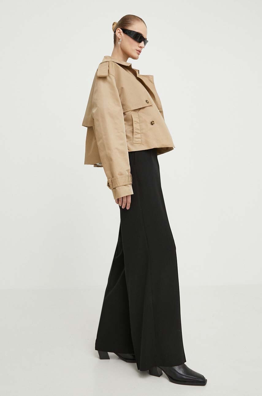Nohavice Samsoe Samsoe Collot Trousers Ružová | F00004121, 1