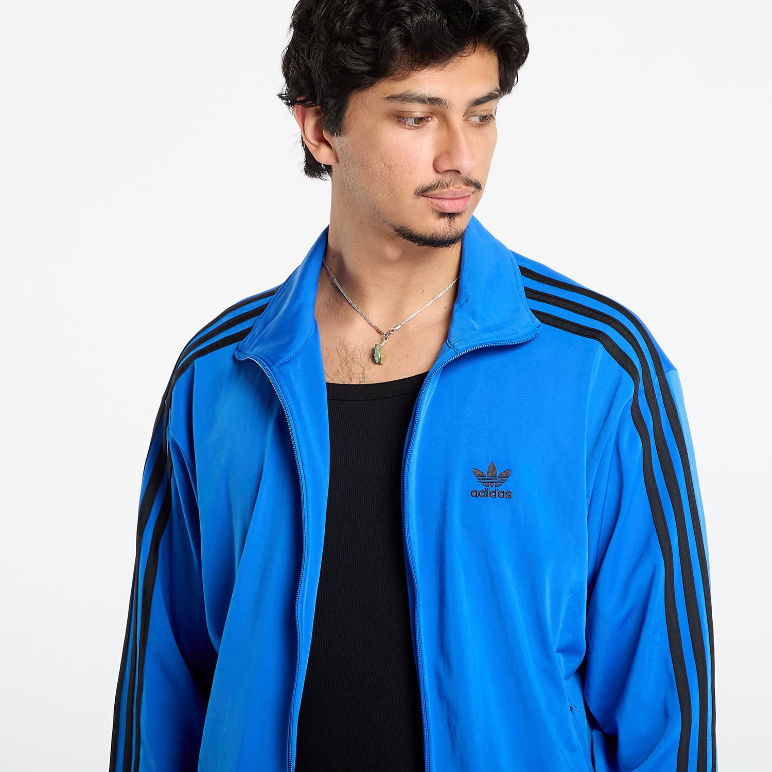 Bunda adidas Originals Adicolor Classics Firebird Track Top Modrá | JY1345, 1