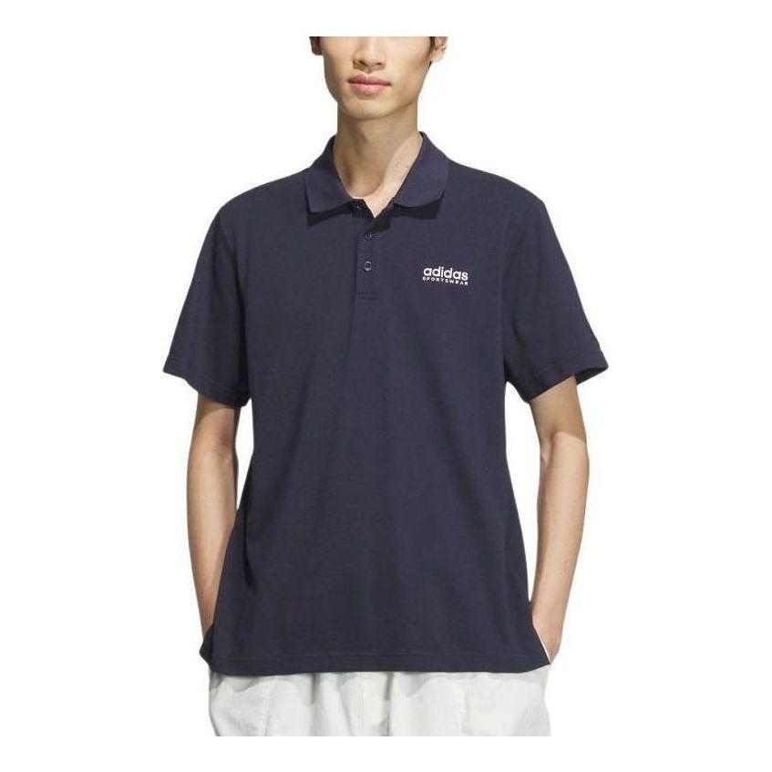 Polo tričko adidas Originals Solid Pique Polo Shirt Navy | JI9053, 0