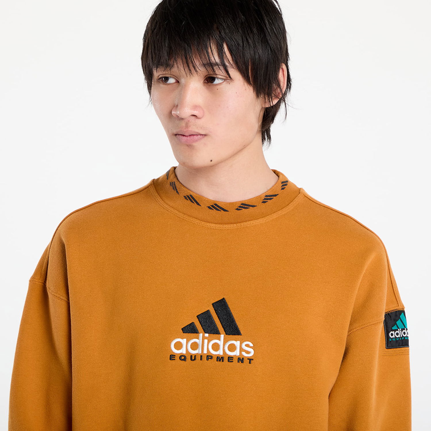 Mikina adidas Originals EQT Wash Crewneck Sweatshirt Oranžová | JX1569, 1