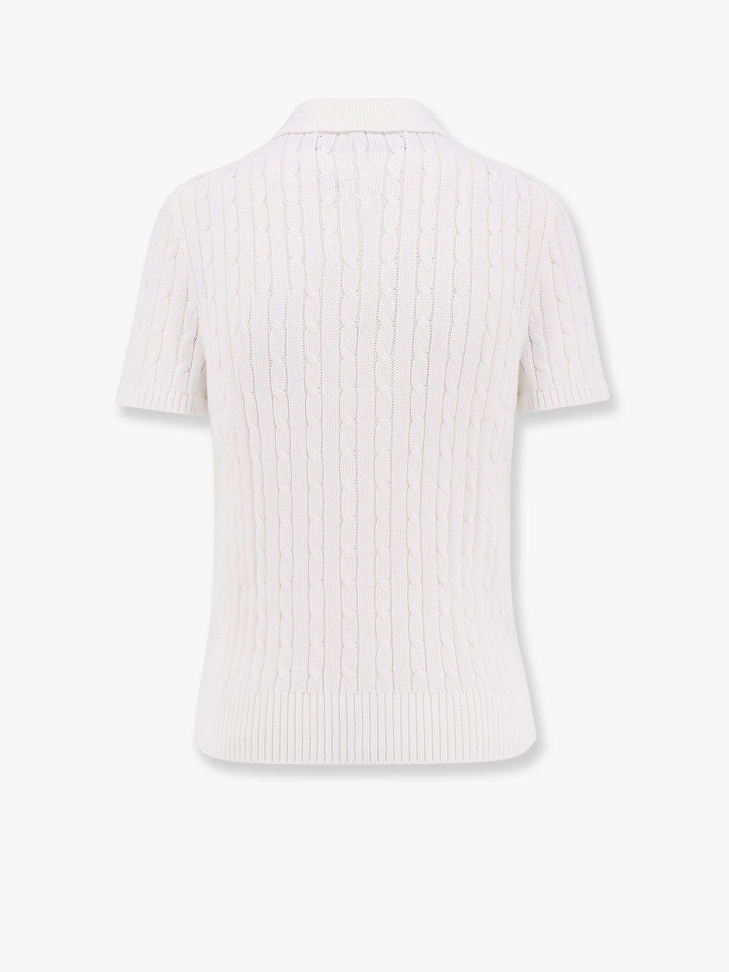 Sveter Polo by Ralph Lauren Cable-Knit Cotton-Blend Cardigan by Polo Ralph Lauren Biela | 211963486001, 1