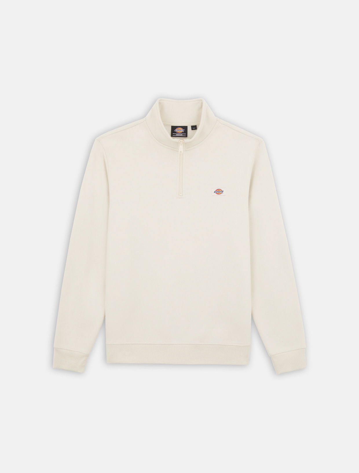 Mikina Dickies Oakport Quarter Zip Biela | 0A4XD4, 0