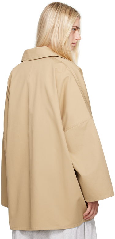 Bunda TOTEME Overshirt Jacket Béžová | 241-WRO1050-FB0103, 2