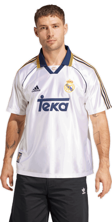 Dres adidas Originals Real Madrid Home 1999/00 Jersey Biela | jj3801, 3