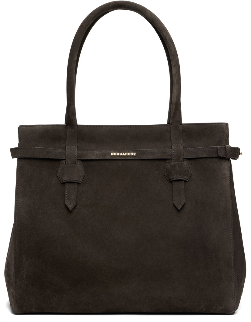 Tote bag DSQUARED2 Dsquared2 Twin Shopping Tote Hnedá | SPM0106_1503520