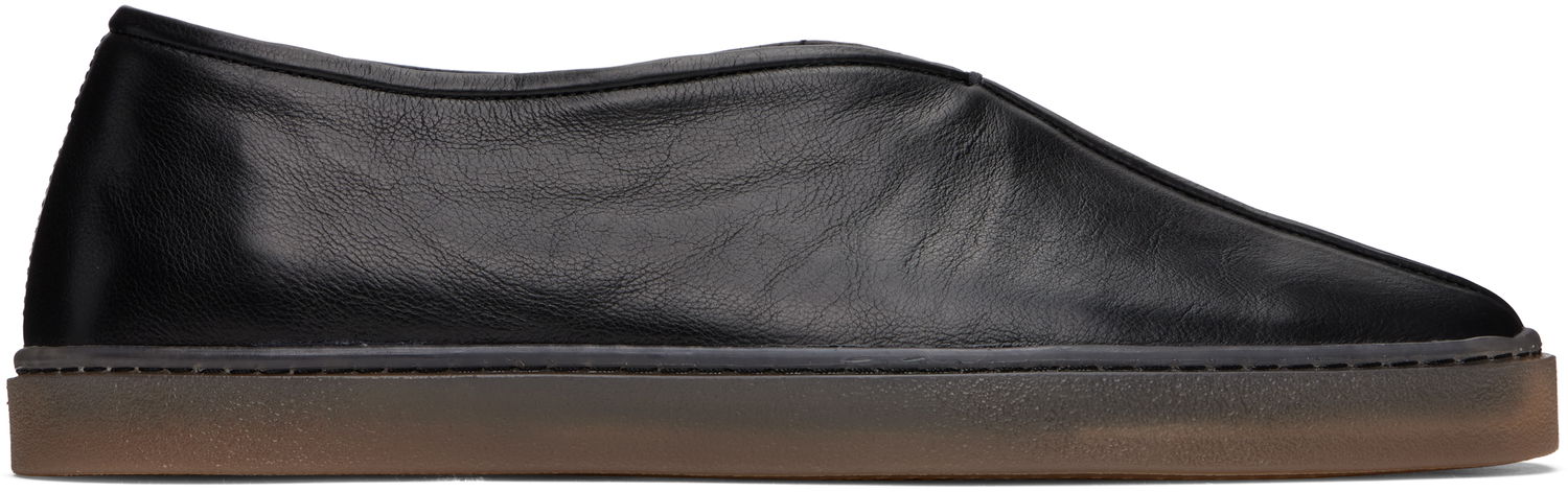 Oblečenie LEMAIRE Lemaire Linoleum Piped Loafers Čierna | FO0098 LL0003, 0