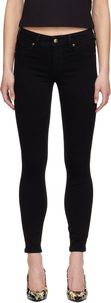 Džínsy Versace Versace Jeans Couture Jegging Jeans Čierna | E78HAB5J0_ECDW00, 0