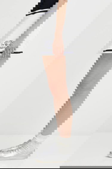 Sukňa Sporty & Rich Sporty & Rich Eden Crest Embroidered Mila Mini Skirt Biela | SK01160666WH50, 1