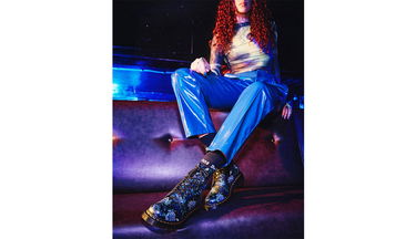 Tenisky a topánky Dr. Martens 1460 Pascal Mystic Floral Lace Up Modrá | DM27664001, 6