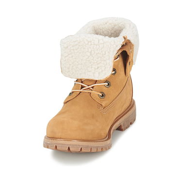 Tenisky a topánky Timberland Ankle AUTHENTICS TEDDY FLEECE WP FOLD DOWN Béžová | TB08329R231=8329R, 2